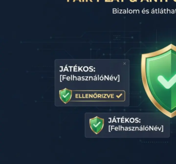 Digitális fair play és biztonsági ellenőrző rendszer felület